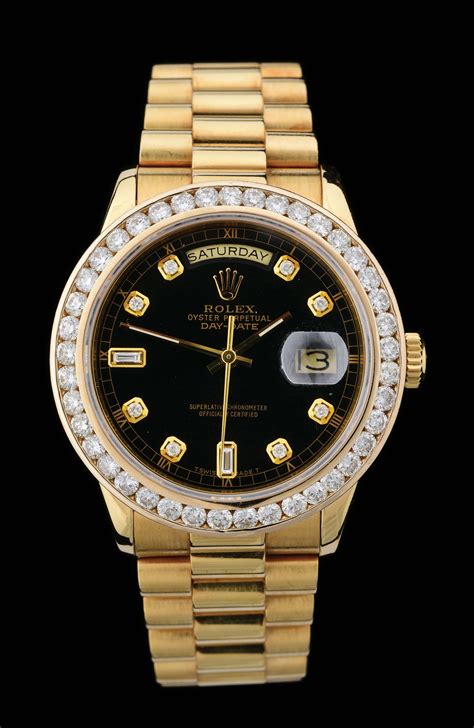 rolex with black diamonds|rolex diamond bezel prices.